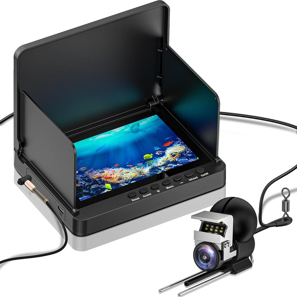 Fish Finder Cable - 5 HD LCD Portable Fish Finder
