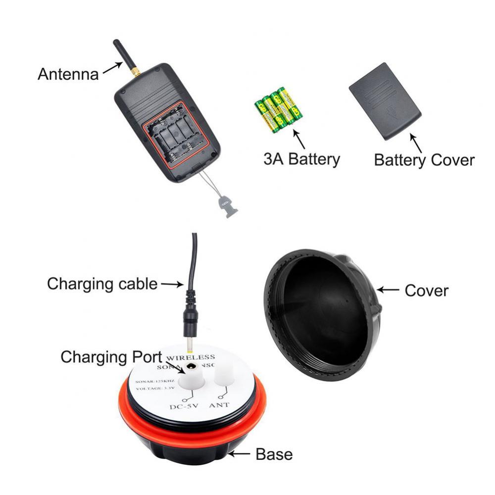 Lake Sea Fishing Smart Portabl - Fish Finder Portable 评论和价格
