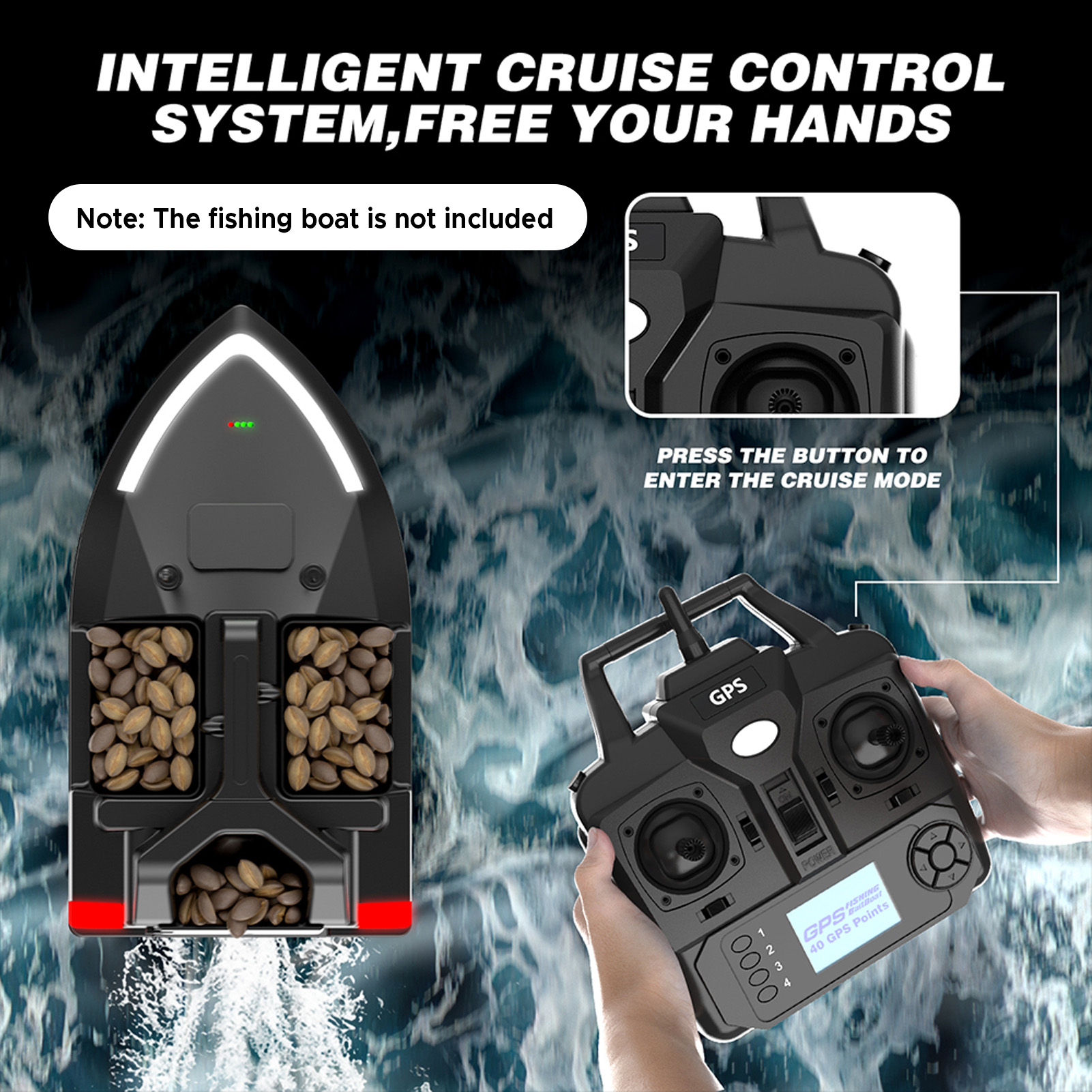 Remote Control for V020 GPS Fi - Fishing Gps 评论和价格