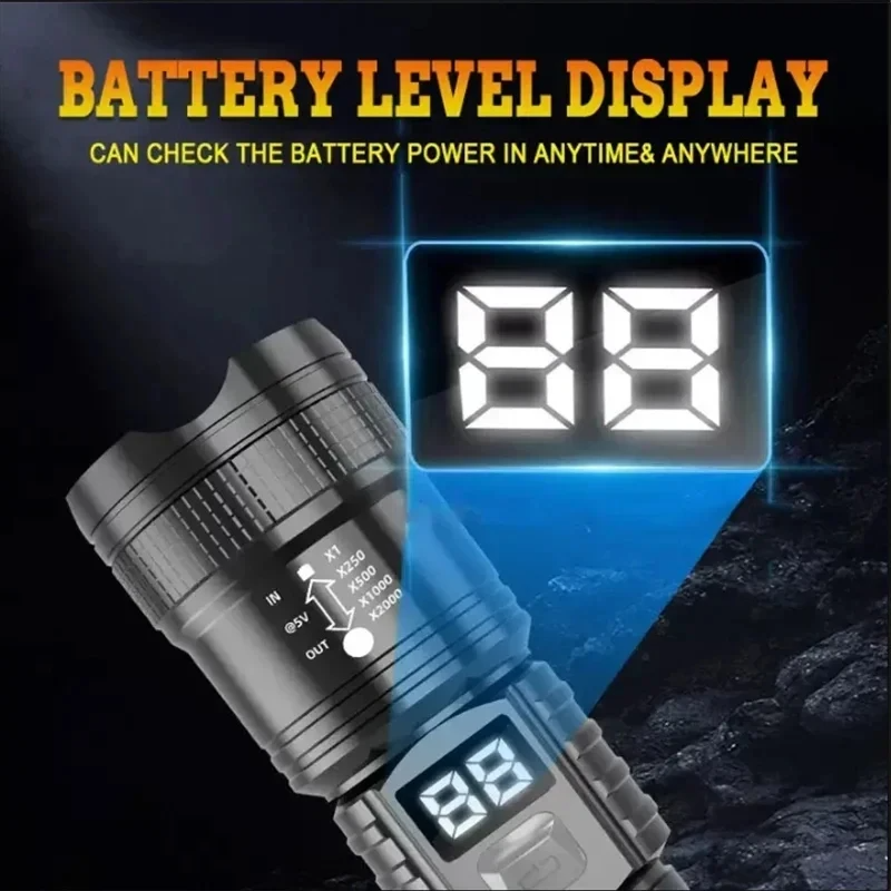 Rechargeable LED Flashlight 10 - Fishing Light 评论和价格