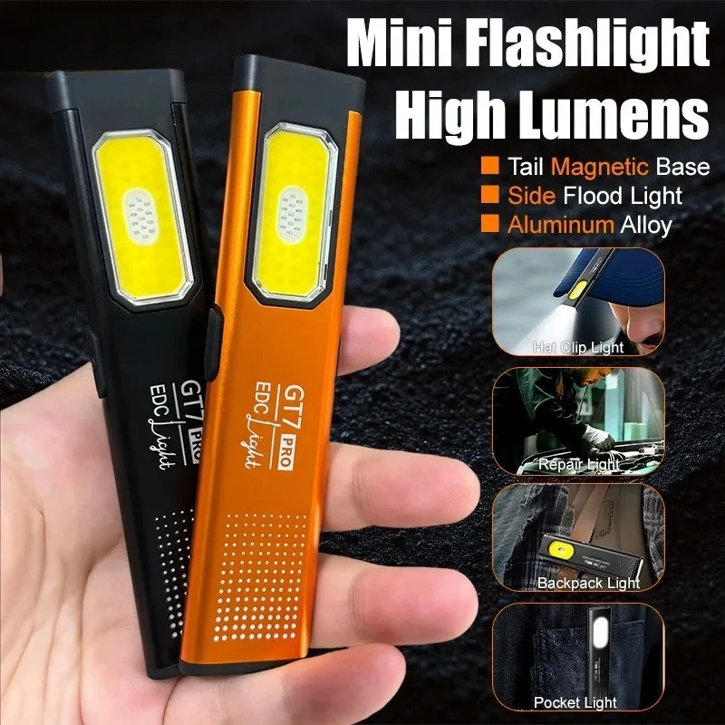 Mini LED Flashlight USB C Rech - Fishing Light 评论和价格