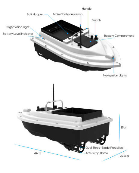 New 12V High Speed Carp Fishin - Fishing Gps 评论和价格