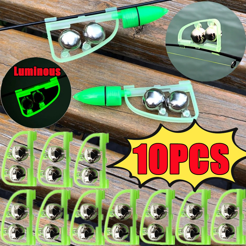 New 1-10PCS Luminous Light Twi - Bite Alarm 评论和价格