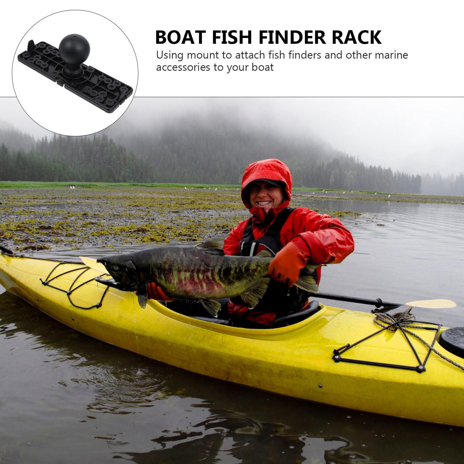 1Pcs Nylon Silicone Fish Finde - Fish Finder Mount 评论和价格