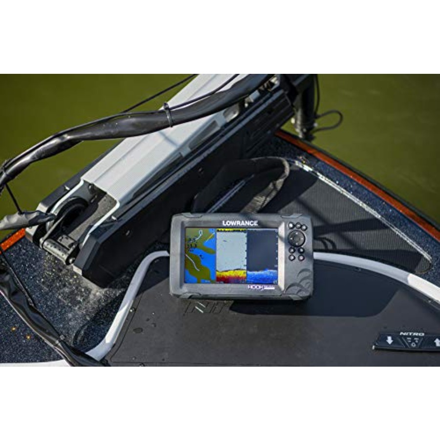 5-inch Fish Finder with SplitS - Fish Finder Transducer 评论和价格