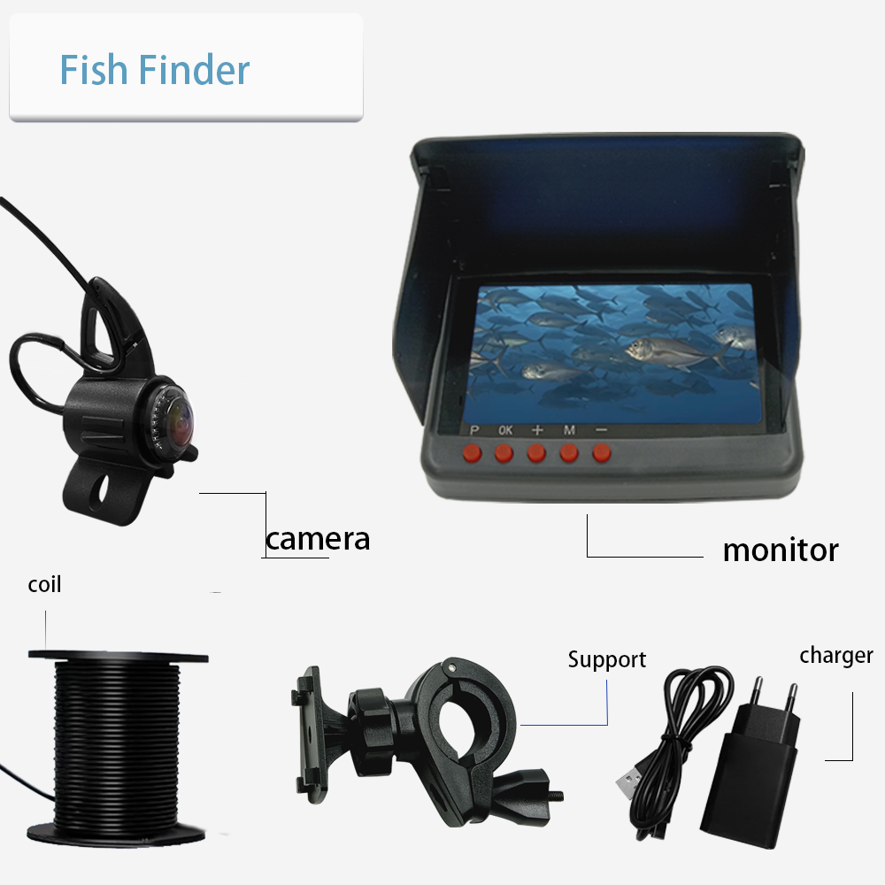 YS5A 5 Inch DVR 4K Resolution  - Fishing Camera 评论和价格