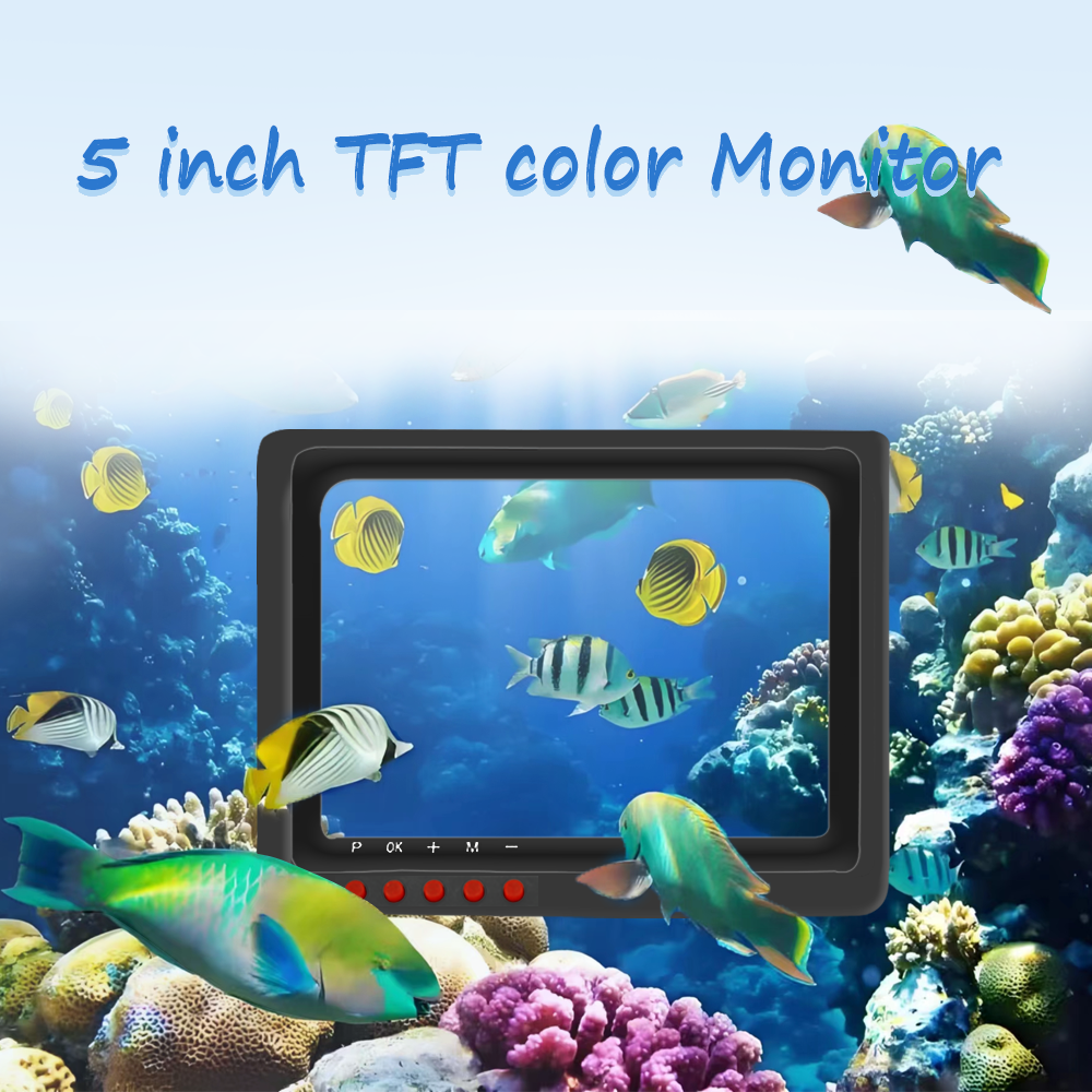YS5A 5 Inch DVR 4K Resolution  - Fishing Camera 评论和价格