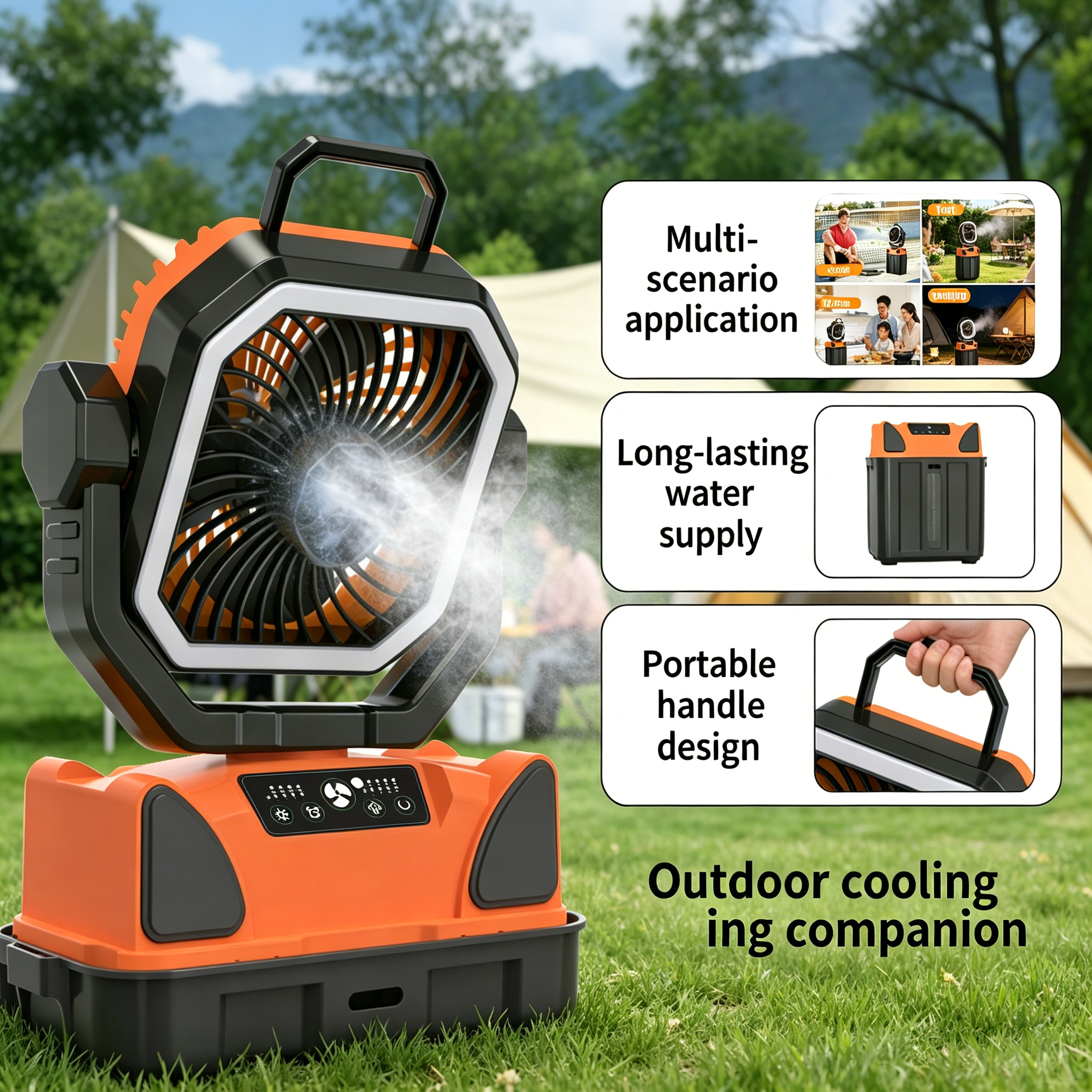 30000mAh Spray Camping Fan wit - Fish Finder Battery 评论和价格