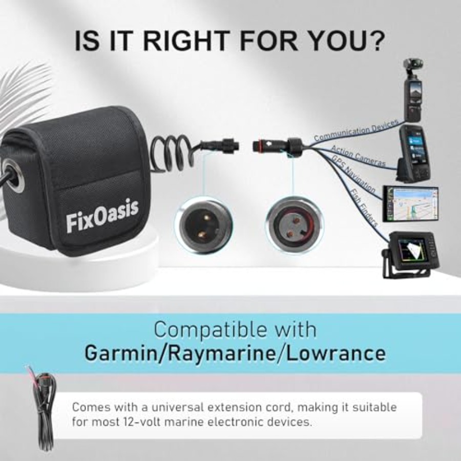 12V Lithium-Ion Fish Finder Ba - Fish Finder Gps 评论和价格