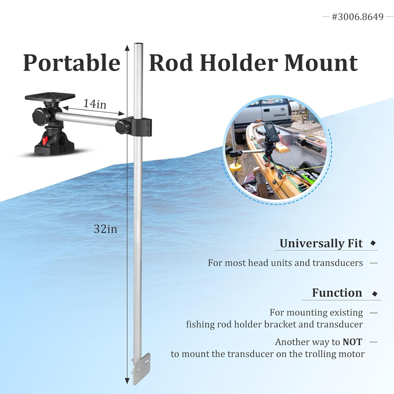 360° Rotation ,Marine Fish Fin - Fish Finder Mount 评论和价格