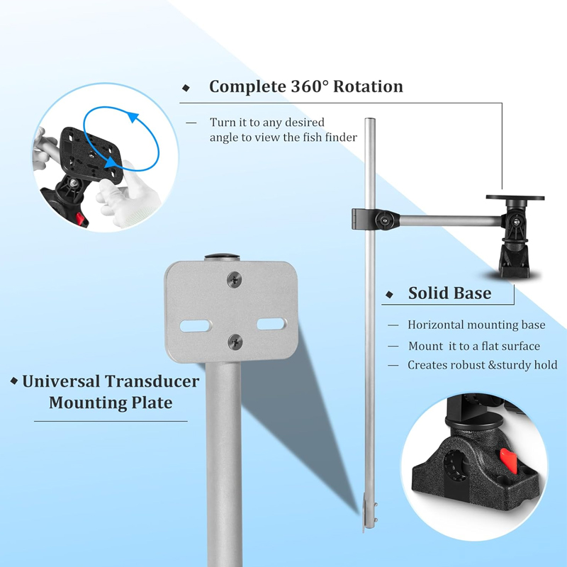 360° Rotation ,Marine Fish Fin - Fish Finder Mount 评论和价格