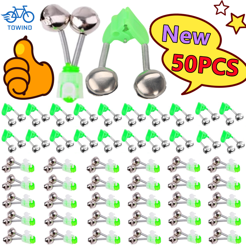 50-5PCS Double Bells Fishing I - Bite Alarm 评论和价格
