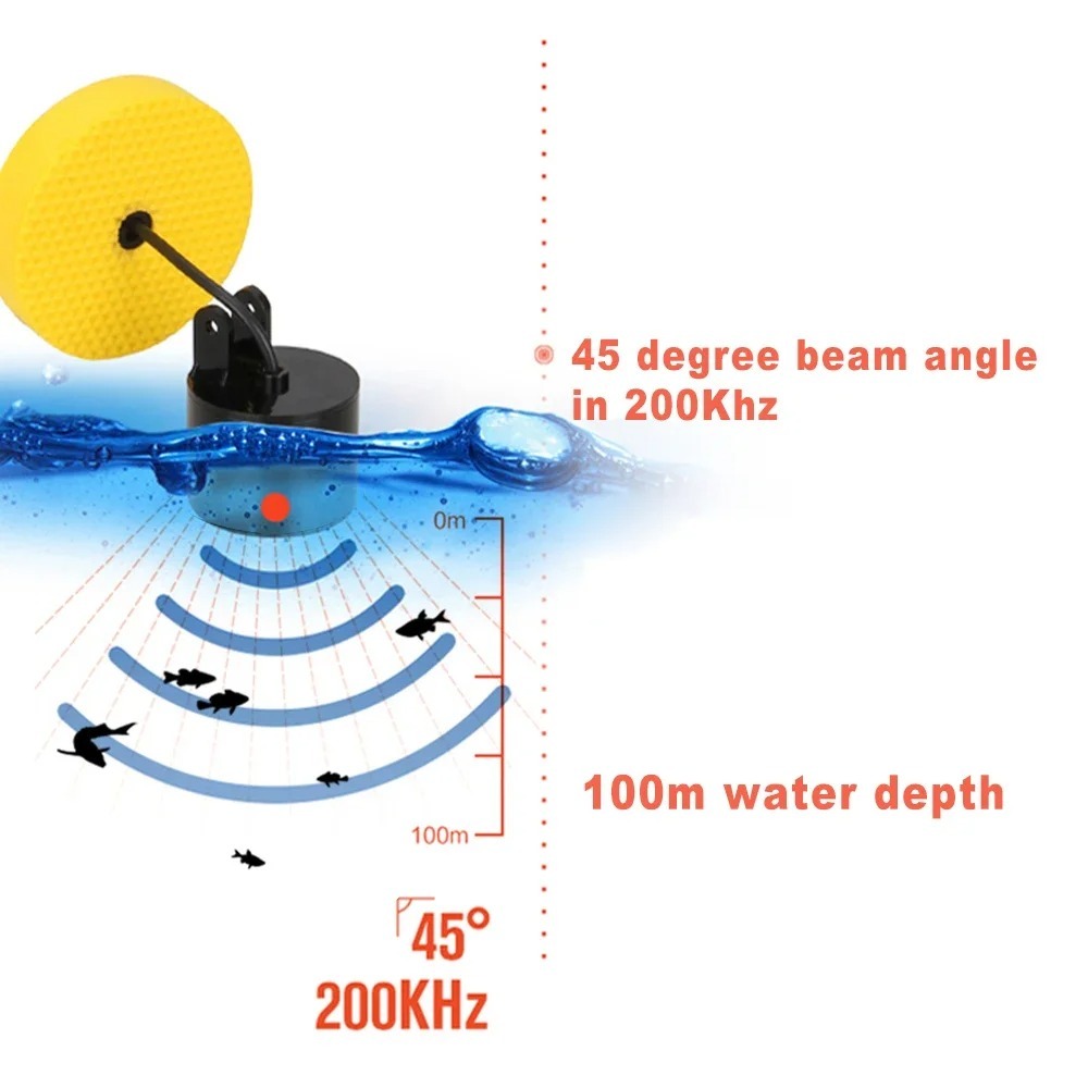 Wireless Sonar Detection Fish  - Fish Finder Cable 评论和价格
