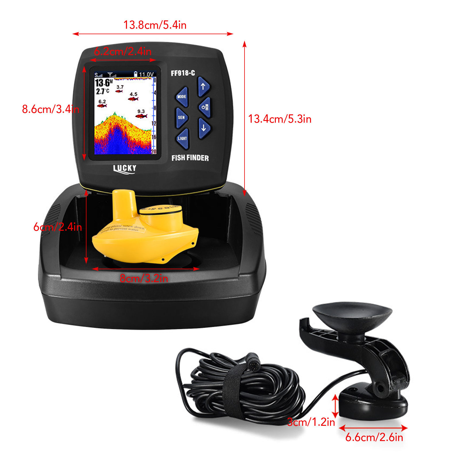 Fish Finder Wireless Sonar Sen - Fish Finder Gps 评论和价格