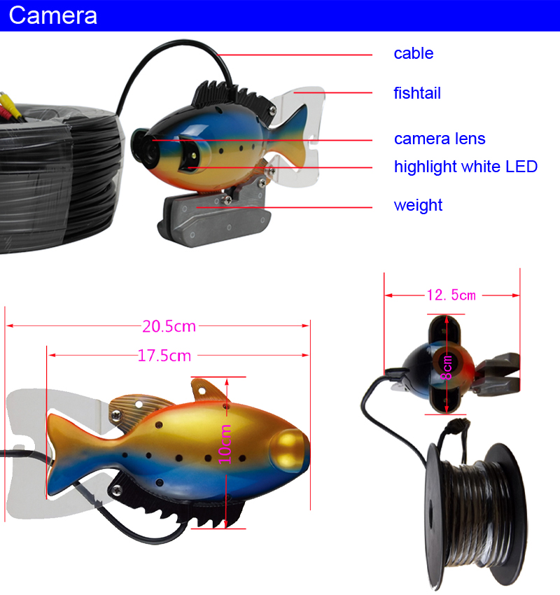 SY801 Underwater Fishing Camer - Fishing Camera 评论和价格