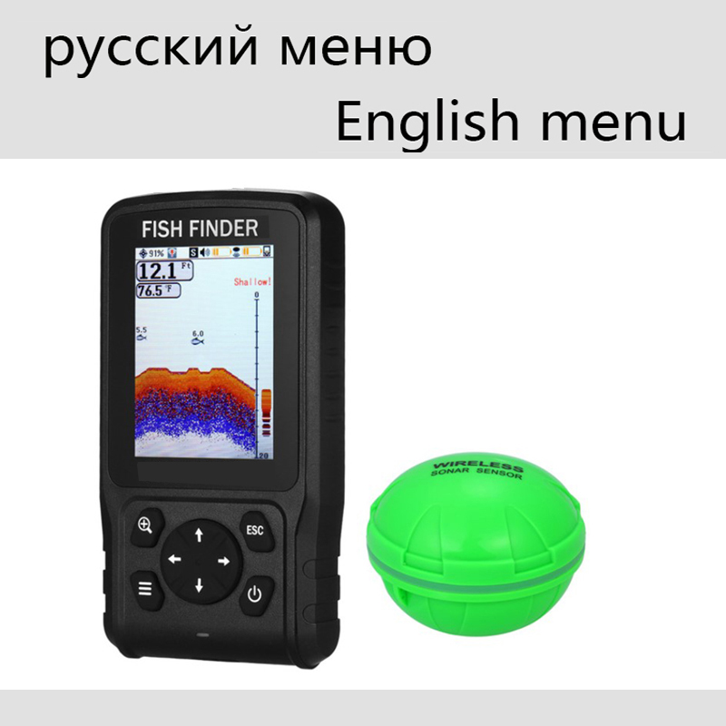 Portable Sonar Sensor Transduc - Fish Finder Cable 评论和价格