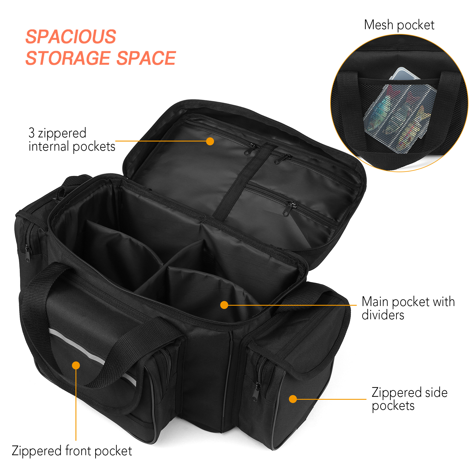 New Large Capacity Fishing Tac - Fish Finder Case 评论和价格