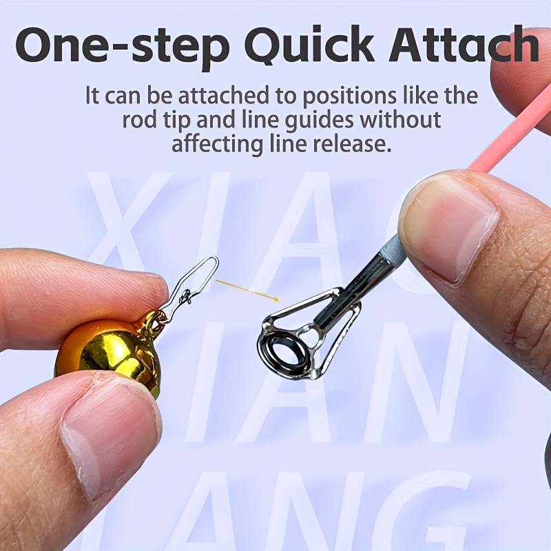8Pcs Fishing Bite Alarm Bells, - Bite Indicator 评论和价格