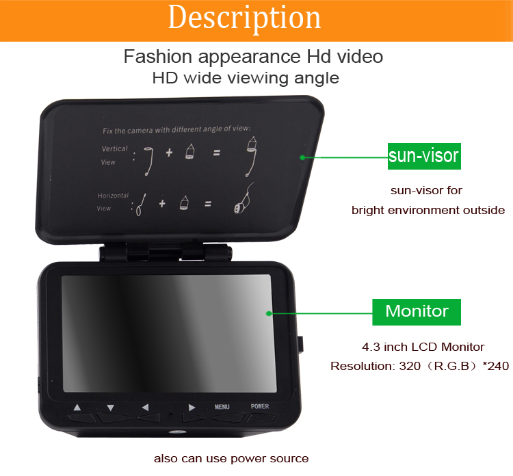 F06B Portable Underwater Visua - Underwater Camera 评论和价格
